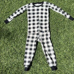 Littlest Prince plaid pajamas 3T